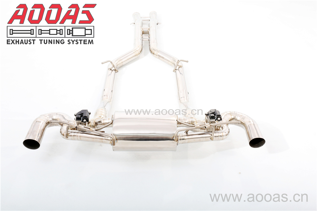 Mercedes Benz AMG GTR GTS Titanium / Valvetronic Catback System